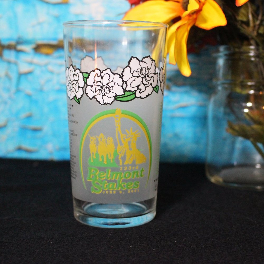 BELMONT STAKES GLASS 2001 Belmont Breeze 133rd